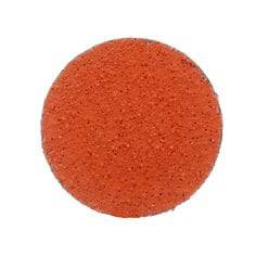 3M Type R 1-inch Quickchange Roloc TR Cloth Disc with 60 Grit ceramic alumina for grinding and surface preparation.