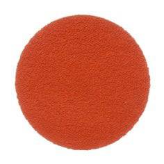 3M Cubitron II 3-inch Quickchange Roloc TR Fibre Disc with 60+ Grit ceramic alumina abrasive for metal grinding and surface prep.