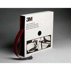 3M AB19825 2-inch x 50-yard aluminum oxide utility cloth roll with 50 grit, X-Weight, for sanding and surface prep.