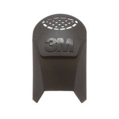 3M FF-400-09 exhalation valve cover, a replacement part for 3M respirator valves, shown in close-up on a white background.