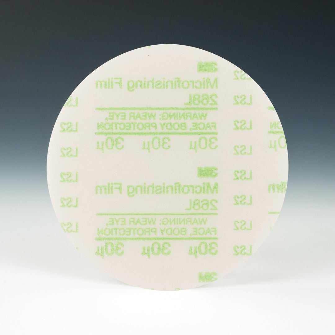 3M 5-inch aluminum oxide 30 grit velcro disc for sanding and grinding, non-vacuum, model AB81920.