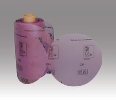 3M Hookit AM39363 - 6 Inch x Vacuum - 6 Holes 360L Aluminum Oxide 800 Grit Velcro Film Disc 7000139363 - eGrimesDirect