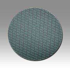 3M Trizact AB60471 6-inch aluminum oxide Velcro cloth disc with A160 grit for precision surface finishing and polishing.