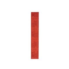 3M 16.5-inch x 2.75-inch aluminum oxide 40 grit Velcro abrasive strip for non-vacuum sanding applications.