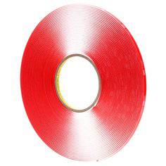 3M VHB 4918F clear double-sided tape, 80 mil thickness, 1140mm x 16.5m roll for strong bonding applications.