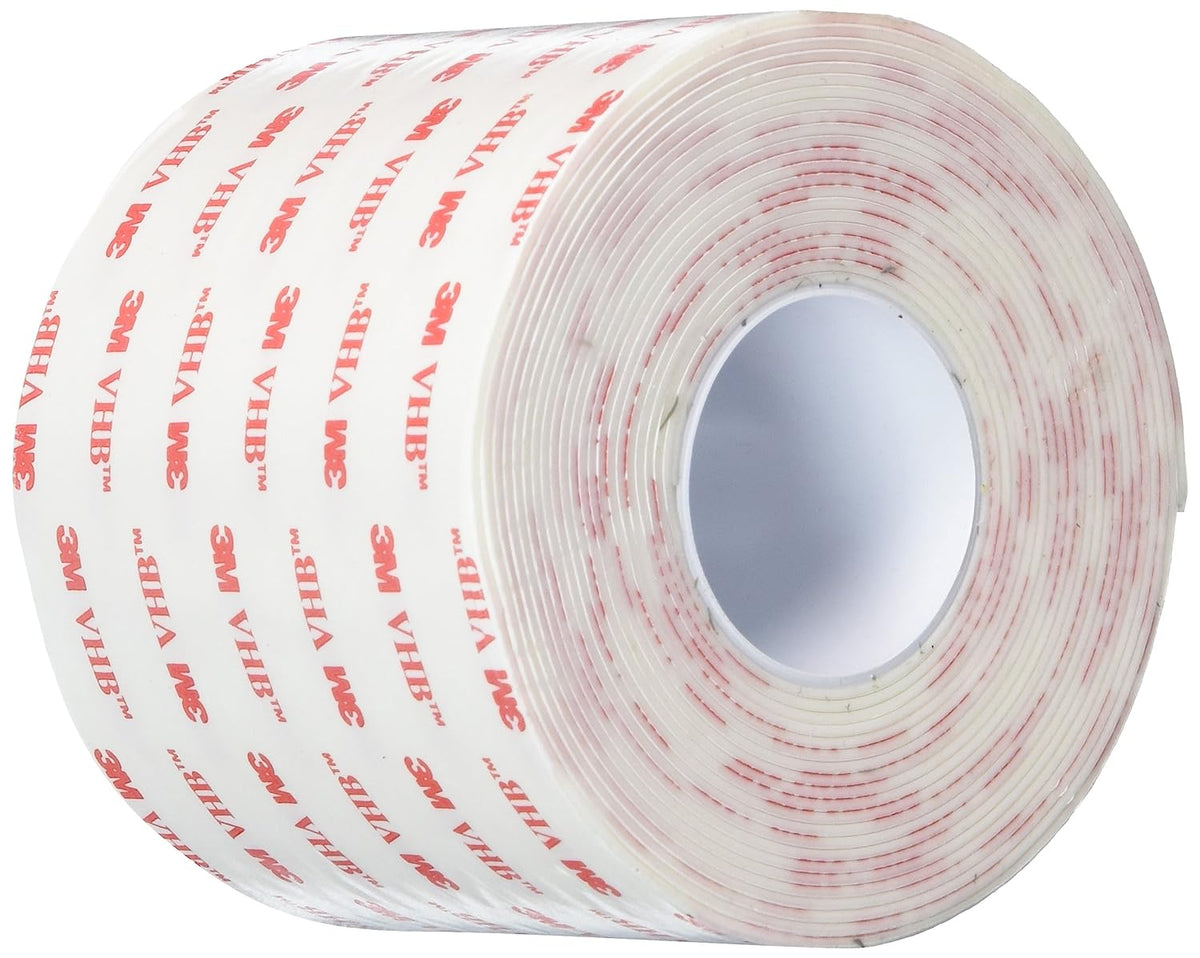 3M VHB 4950-48X36 - VHB Tape 4950 White 45 mil (48 Inch x 36 Yards) 7000143050 - eGrimesDirect
