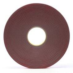 3M VHB 4956F grey double-sided tape, 62 mil thickness, 48 inch by 36 yard roll, strong adhesive VHB tape for industrial use