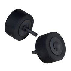 3M Rubber Cushion Polishing Wheel 45129, 2-inch diameter, 1-inch width, 1/4-inch thickness, used for polishing and buffing.