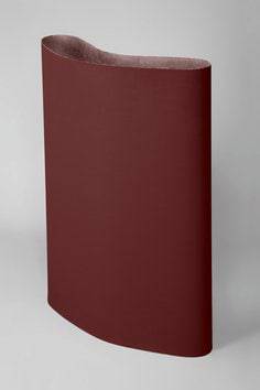 3M AB14420 37-inch x 75-inch sanding belt with 80 grit aluminum oxide, heavy cotton backing, for wide belt sanding applications.