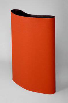 3M AB81770 wide sanding belt, 37 x 60 inches, 150 grit, ceramic alumina, polyester backing, flexible abrasive belt for grinding.