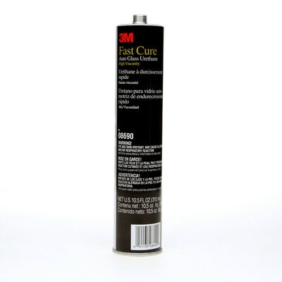 3M 8690 - Fast Cure Auto Glass Urethane - 10.5 fl oz (310 ml) 7000148240 - eGrimesDirect