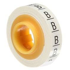 3M Scotchcode SDR-B wire marker polyester tape refill roll showing black and white tape for electrical wiring identification