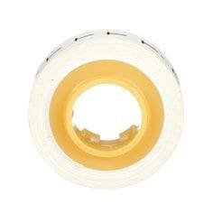 3M Scotchcode SDR-T wire marker polyester tape refill roll for labeling wires and cables, black and white tape roll.