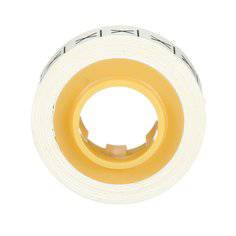3M Scotchcode SDR-X wire marker tape refill roll, polyester tape for labeling wires and cables, black and white marking tape.