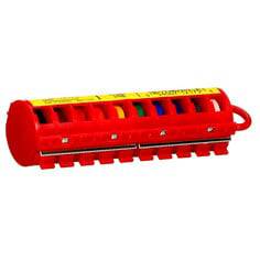 3M Scotchcode STD-C wire marker tape dispenser filled with colored wire marking tapes for easy identification.