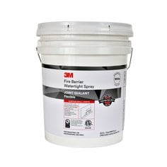 3M FB-SPRAY-SIL-WHT - Fire Barrier Watertight Spray White 5 Gal (18.9 L) pail 7100138396 - eGrimesDirect