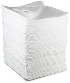 3M HP255 - 3M Oil Sorbent Sheets HP-255 17 in x 19 in (430 mm x 480 mm) 50 Sheets/Case 3M 7000051869 7000051869 - eGrimesDirect