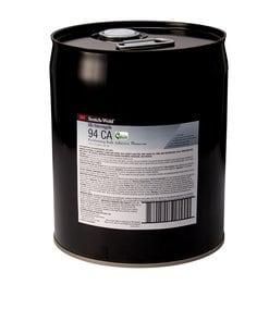 3M Scotch-Weld 94CA-5GAL-CLR - Hi-Strength Postforming Adhesive 94 CA Clear (5 Gallon) Pail 7100139494 - eGrimesDirect