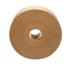 3M 6145-72X450 - Water-Activated Paper Tape 6145 Natural Light Duty Reinforced (72 mm x 137.2 m) 7000124806 - eGrimesDirect