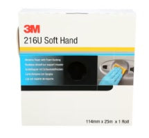 3M 50335 - 4-1/2 Inch x 25M 320 Grit 216U Aluminum Oxide Paper Roll 7000084123