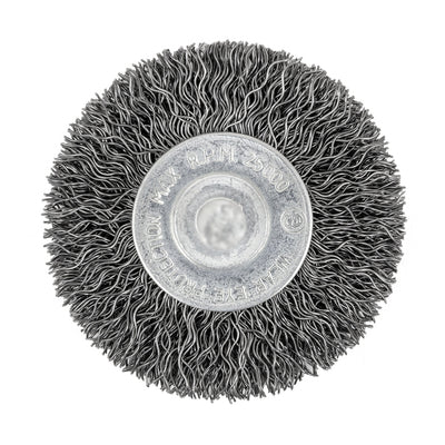 Jet ER200-12 - 2 X 1/4 Inch Shaft Mounted Crimped Radial End Brush - eGrimesDirect