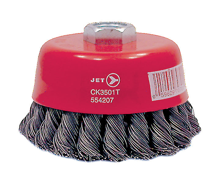 Jet CK3201M14 - 3 X 14mm Knot Twisted Cup Brush
