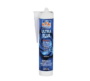Permatex 59613 - Ultra Blue Multi-Purpose RTV Gasket Marker, 13 oz Cartridge - eGrimesDirect