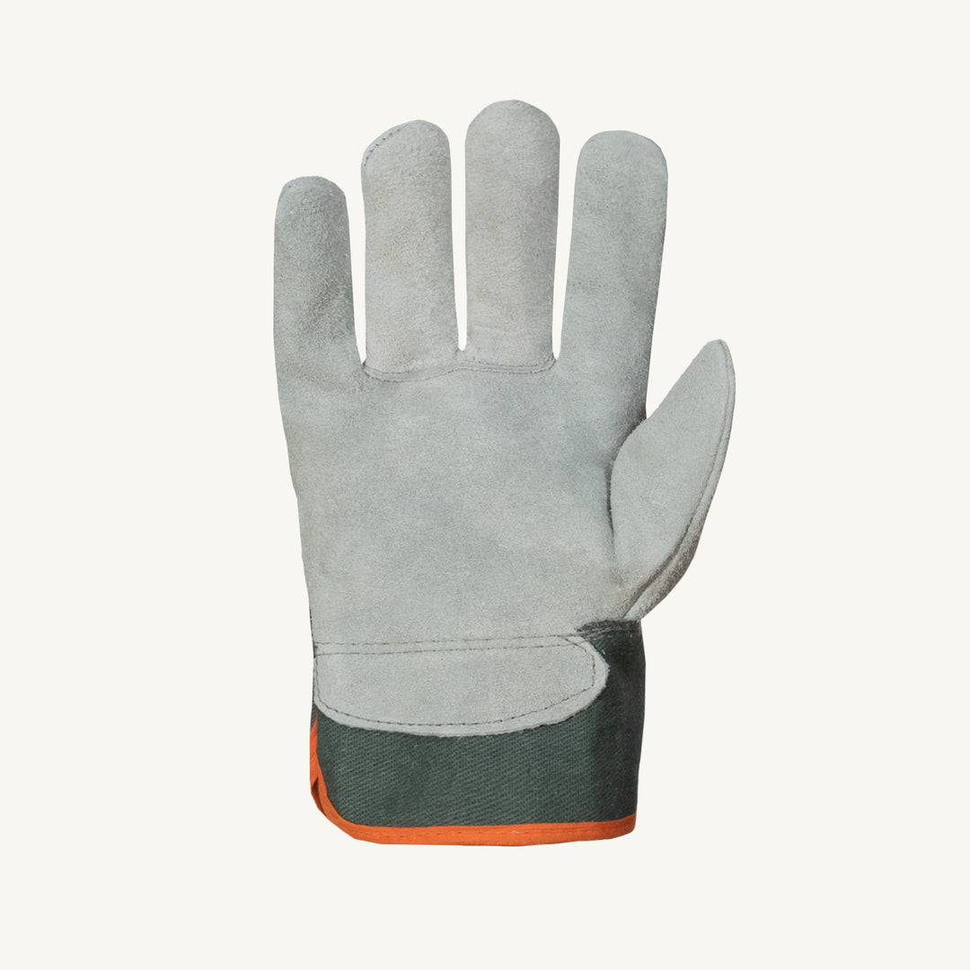 Superior Glove 66BXXL Endura Split Fitters Gloves with lined palm and safety cuff, designed for hand protection and durability.