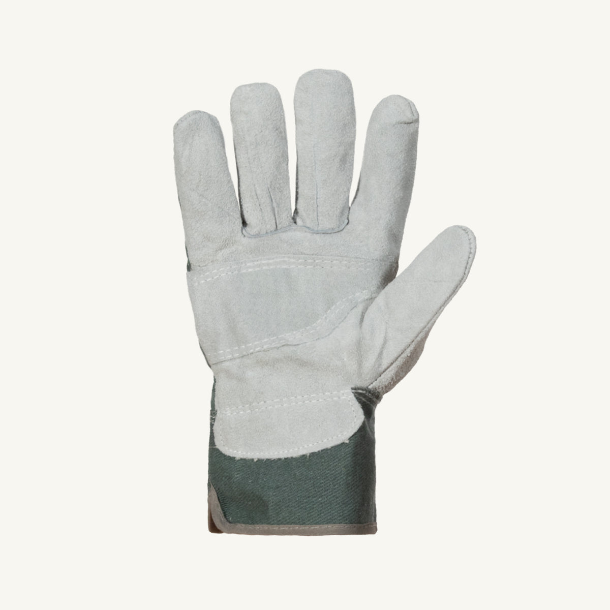 Superior Glove 66Q Endura Split Fitters Gloves with patch palm and safety cuff, designed for durable hand protection.