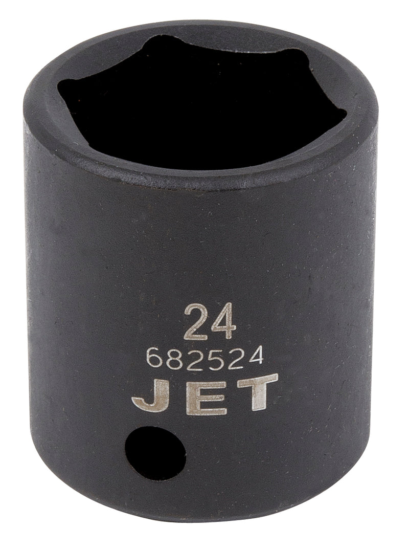 Jet 682512 - 1/2 Inch Dr X 12Mm Regular Impact Socket 6 Point