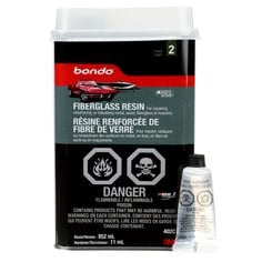 3M Bondo 402C - Bondo Fibreglass Resin, 402C, 30 Oz (852 ml) 402C 7100054028 - eGrimesDirect