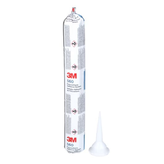 3M Polyurethane Adhesive Sealant 560 in gray, 20.3 fl oz sausage pack, ideal for sealing and bonding applications