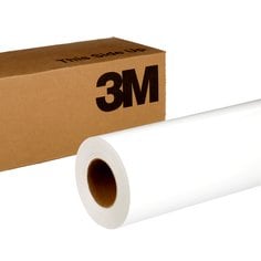 3M IJ180MC-10-48X50 - Print Wrap Film  IJ180MC-10 White (48 Inch x 50 Yards) 7100112783 - eGrimesDirect