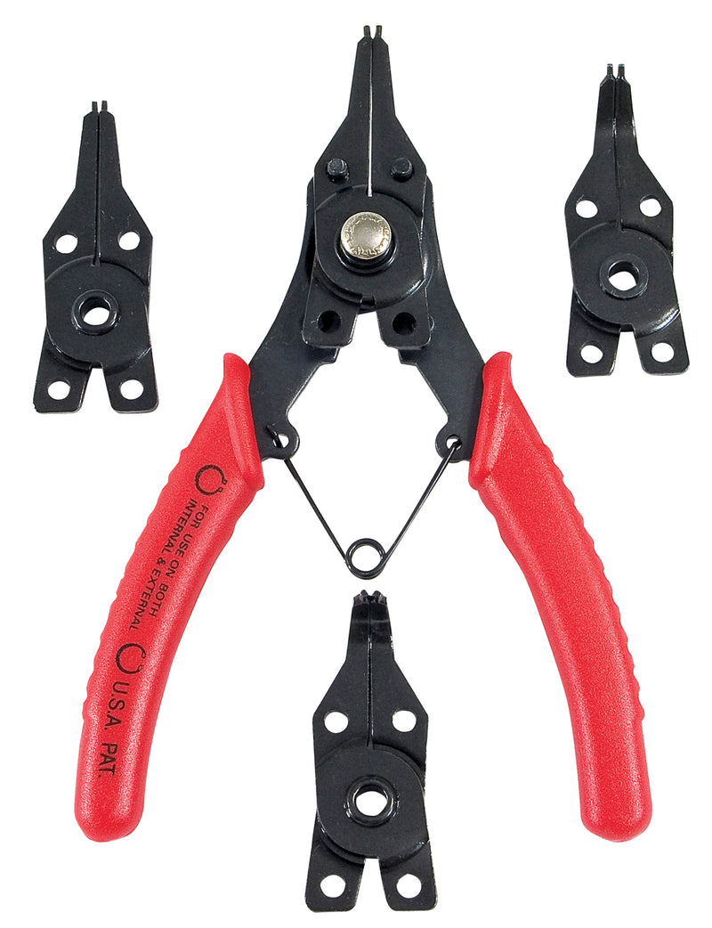 Jet SRP-1S - 5 Piece Convertible Snap Ring Pliers Set