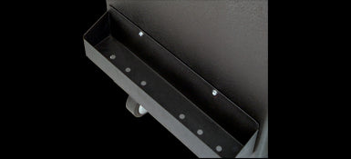 Gray 97843B - CAN HOLDER - BLACK WRINKLE - eGrimesDirect