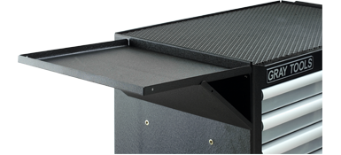 Gray 9130B - Side Shelf Black Wrinkle