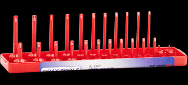 Gray 93802 - SOCKET ORGANIZER 3/8" DR REGULAR - eGrimesDirect