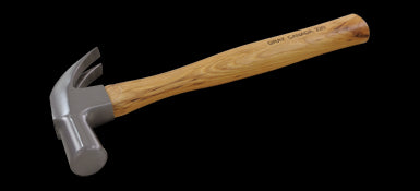 Gray 220 - 20 Oz. Claw Hammer, Wooden Handle - eGrimesDirect