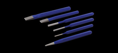 Gray C6LR - 6 PIECE PUNCH & CHISEL SET GRAY TOOLS C6LR - eGrimesDirect