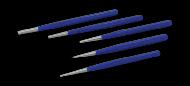 Gray C5TPS - 5 PIECE TAPER PUNCH SET GRAY TOOLS C5TPS - eGrimesDirect