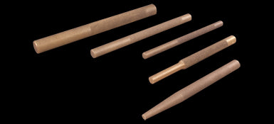 Gray C5BDS - 5 PIECE BRASS DRIFT PUNCH SET GRAY TOOLS C5BDS - eGrimesDirect