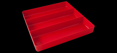 Gray 94701 - 3 COMPARTMENT TRAY ORGANIZER, 10-1/2" X 10-1/2" GRAY TOOLS 94701 - eGrimesDirect
