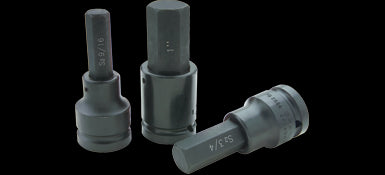 Gray PB2617M - 17MM X 3/4" DRIVE, STANDARD LENGTH, HEX HEAD SOCKET, BLACK IMPACT GRAY TOOLS PB2617M - eGrimesDirect