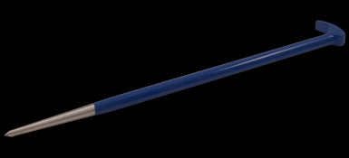 Gray C39 - 15-1/4" ROLLING HEAD PRY BAR, 1/2" ROUND SHANK, ROYAL BLUE PAINT FINISH GRAY TOOLS C39 - eGrimesDirect