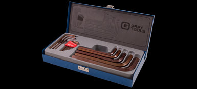 Gray 698115 - 15 PIECE SAE, SHORT ARM S2 HEX KEY SET, .028" - 5/8" GRAY TOOLS 698115 - eGrimesDirect