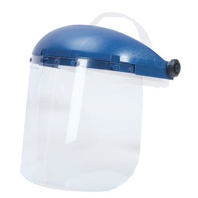 Sellstrom S39140 - Single Crown Face Shield with Ratcheting Headgear - eGrimesDirect