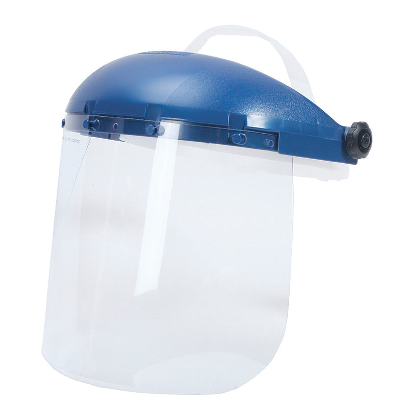 Sellstrom S39140 - Single Crown Face Shield with Ratcheting Headgear - eGrimesDirect