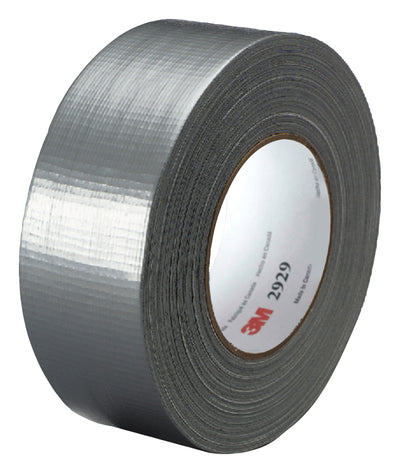3M 2929-48X45.7M - General Purpose Duct Tape 2929 Silver (48 mm x 50 Yards) 7000029030 - eGrimesDirect