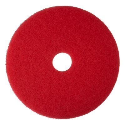 3M F-5100-RED-16 - Red Buffer Pad 5100 16 Inch 7000000680 - eGrimesDirect