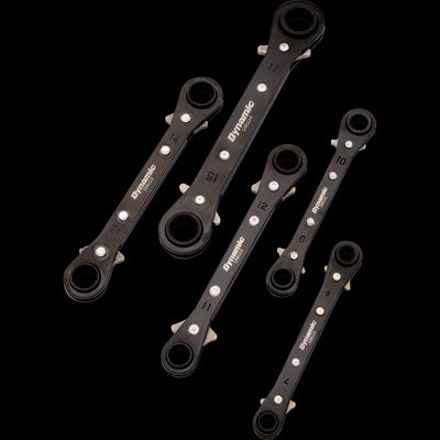 Dynamic D081204 - 5 PC MET DBL BOX STR REV RATCHET DYNAMIC D081204 - eGrimesDirect
